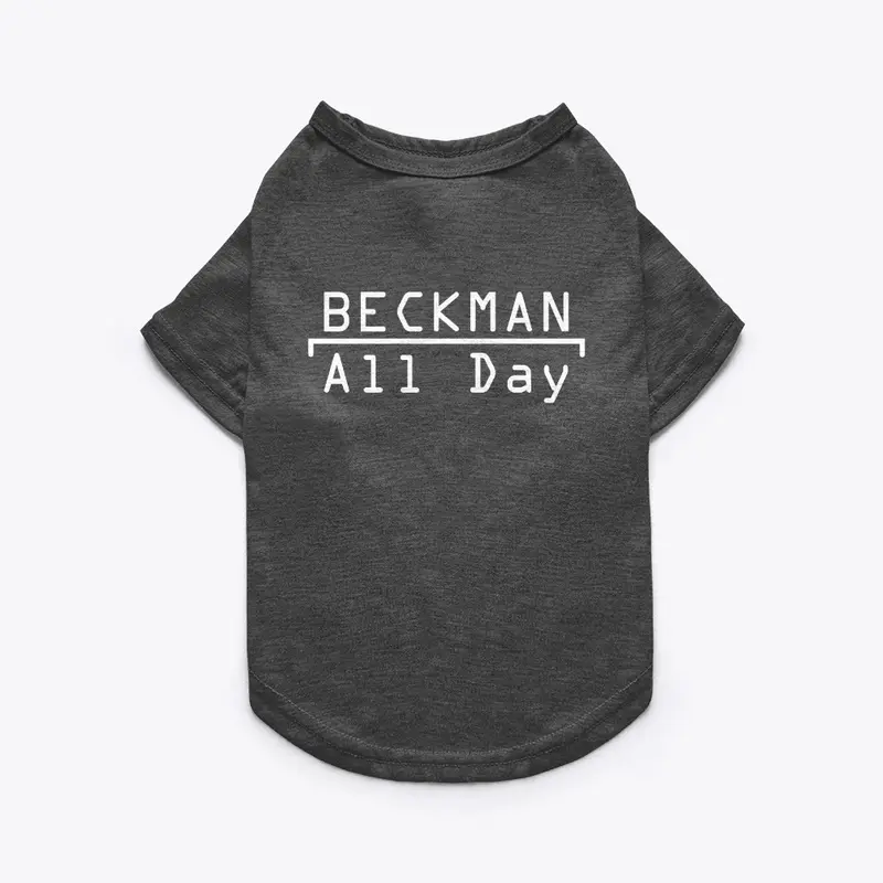 Beckman All Day - Dark with White Logo